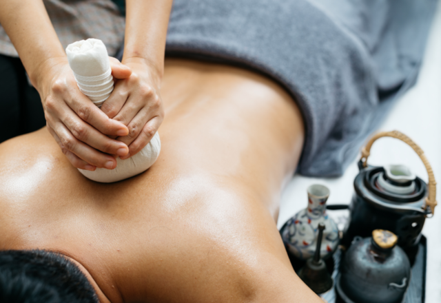 Message and herbal therapy