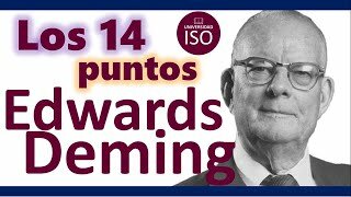 Edwards W. Deming   LOS 14 PUNTOS DE LA CALIDAD