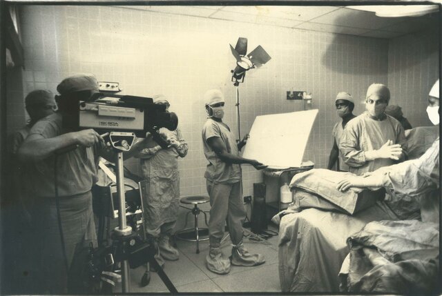 Primera operación a corazón abierto en RD. Directo y en vivo por TV.