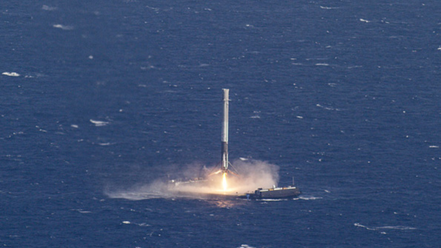 SpaceX reusable rocket
