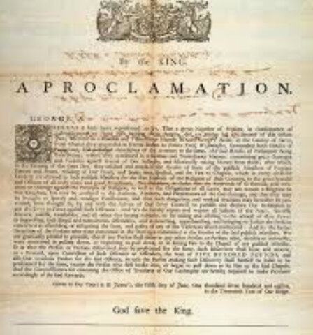 The Proclamation of 1763