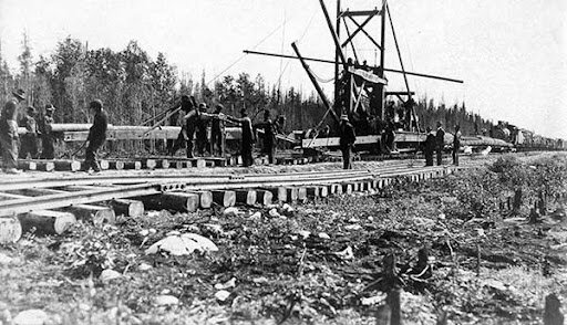 Opening of the Hudson Bay Railway