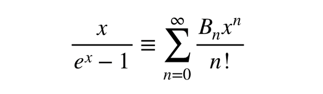 Algoritmo para computar números Bernoulli
