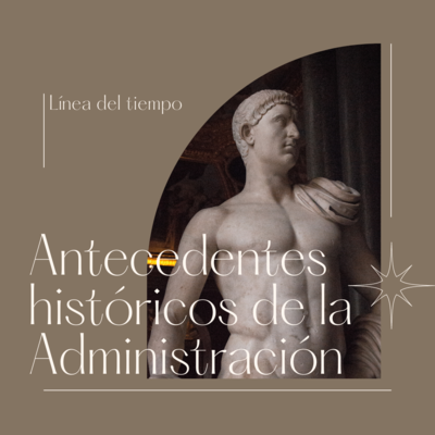 Timeline: Antecedentes históricos de la administración