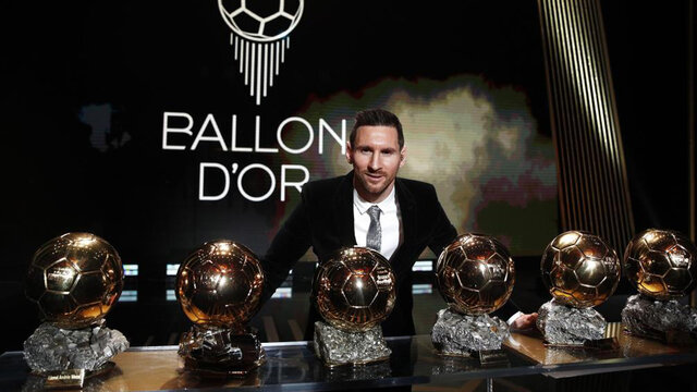 All his Ballon d'Or