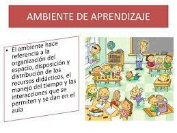ambiente de aprendizaje