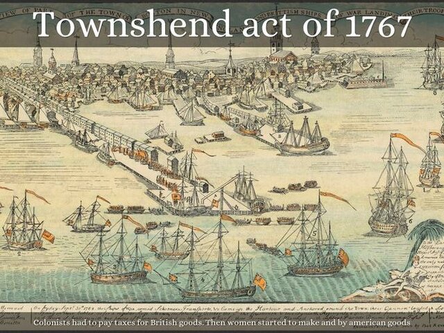 The Townshend Acts (1767)