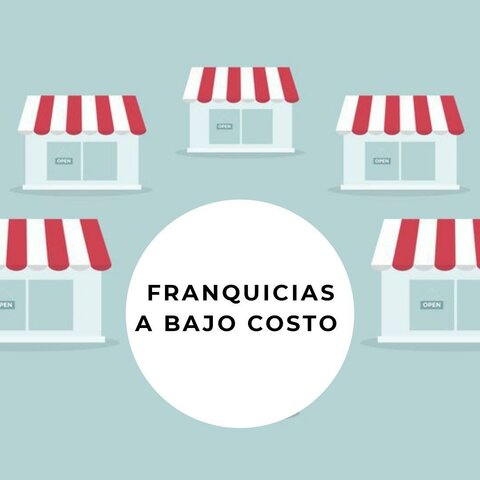 Primeras franquicias con baja inversión