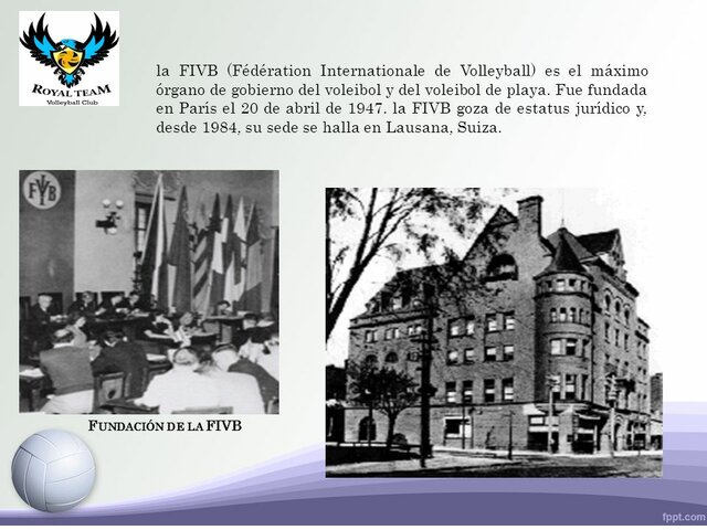 FIVB Fundada