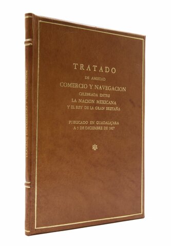 1er Tratado de amistad, navegación y comercio con Gran Bretaña