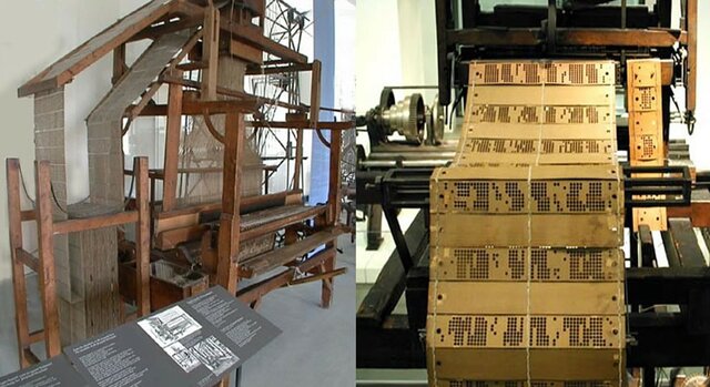 Máquina de telar de Jacquard