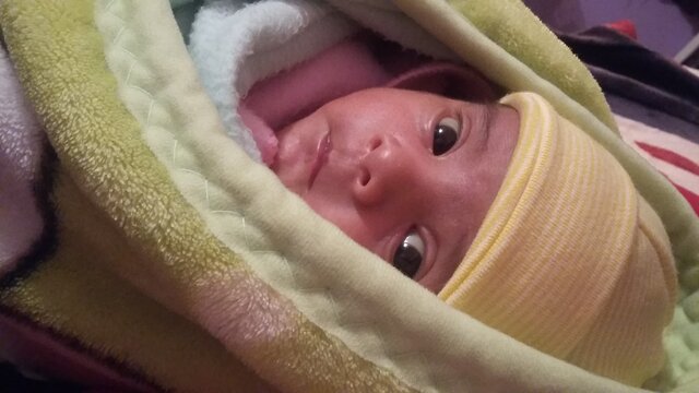 Nacimiento de mi hermana menor