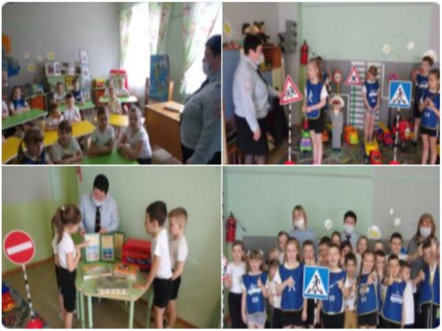 В гостях инспектор ГИБДД