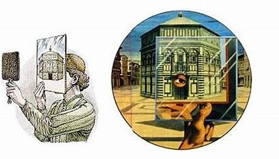 Filippo Brunelleschi, Experimento sobre la perspectiva cónica – lineal.