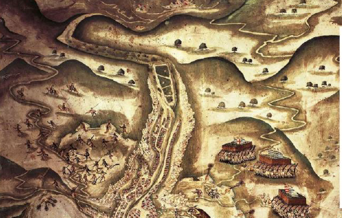 Sir Francis Drake and Sir John Hawkins embark from Plymouth