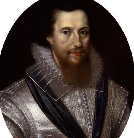 Earl of Essex (pictured below), leads a rebellion against her regime