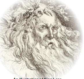 King Lear premieres at the royal court in Whitehall