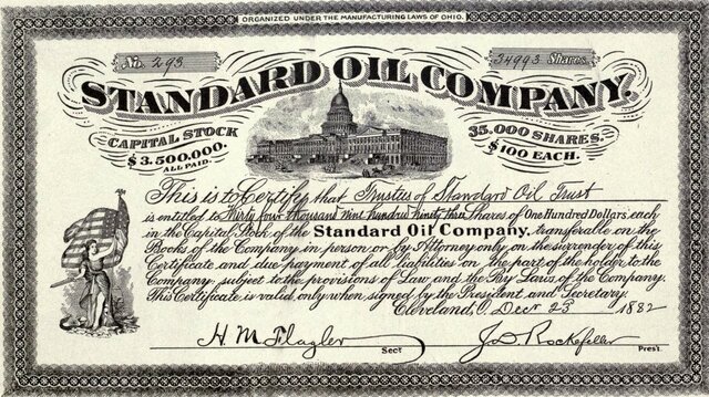 John D. Rockefeller Creates Standard Oil