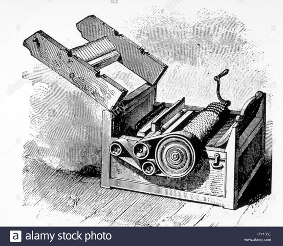 Máquina Desmontadora de Algodón