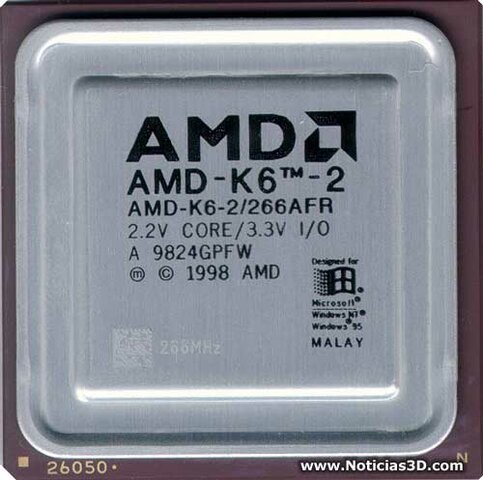 Los AMD K6 y AMD K6-2