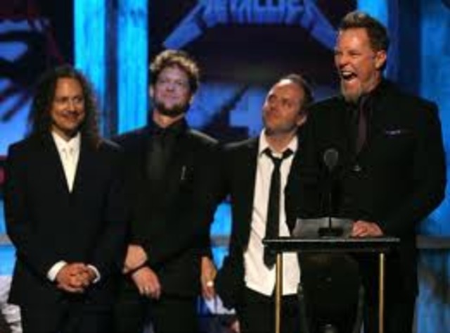 Metallica is inducted into the Rock and Roll Hall of Fame