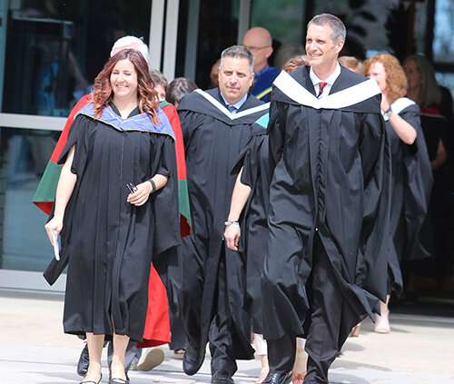 Graduation from college