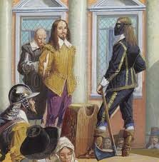 The beheading of King Charles I