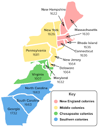 New England colonies