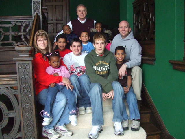 I went to the Governor's Mansion