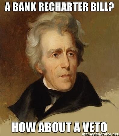 Jackson's vetoes