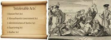 The Intolerable Acts