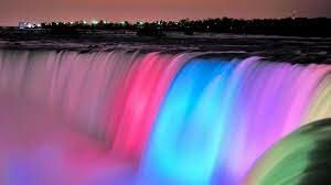 I visited Niagara Falls with family, and had dinner