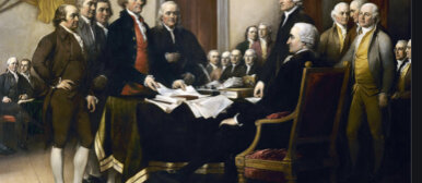 The Declaration of Independence was adopted