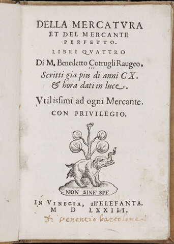 Benedetto Cotrugli Raugeo.
