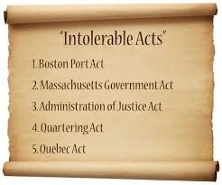 Intolerable Acts
