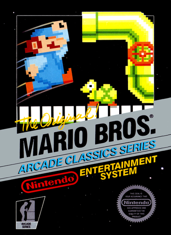 Apareció Super Mario Bros