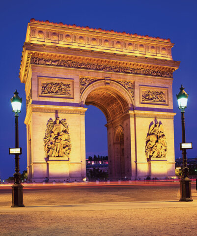 The Building of the Arc de Triumph du Carrousel