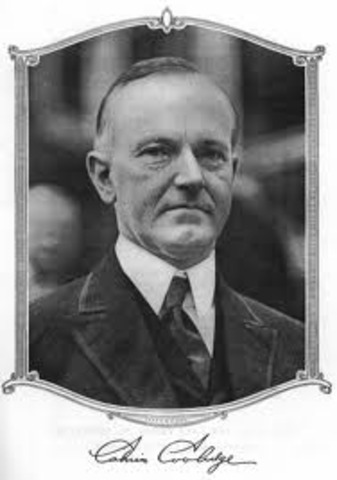 Calvin Coolidge is the 30th President