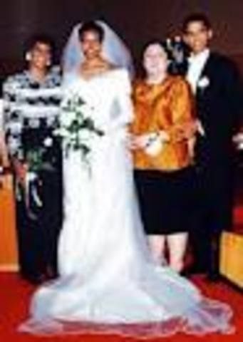 Married Michelle Robinson