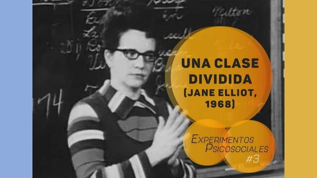 Experimento "Una clase dividida" de Jane Elliot