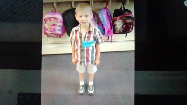 First day of pre-school