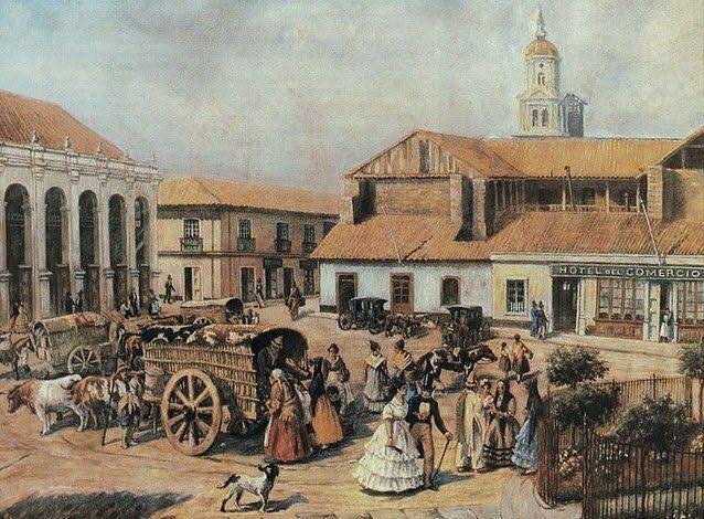 Creación de la primera capital de Chile