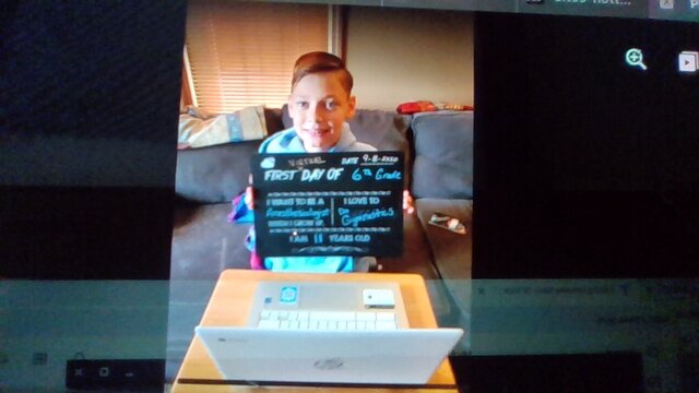 First day of middle school