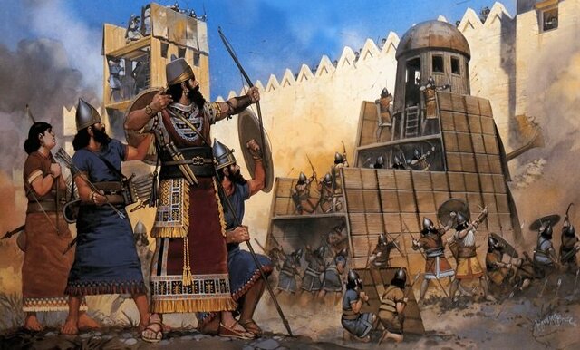 Dominio de Mesopotamia por el Imperio Asirio