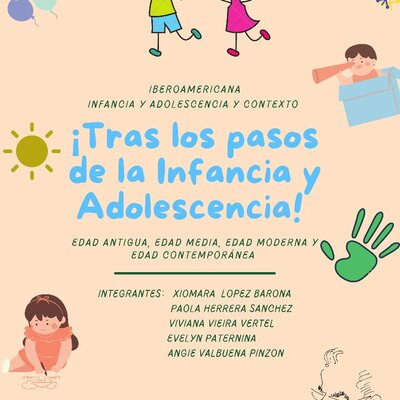 Timeline: LINEA DEL TIEMPO - TRAS LOS PASOS DE LA INFANCIA Y ADOLESCENCIA