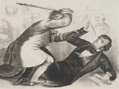 The Caning of Charles Sumner