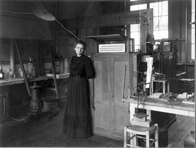 Marie Curie recibe su segundo Nobel