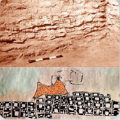 Deconstrucción de un mapa de una ciudad en Turquía en el siglo Vll a.c