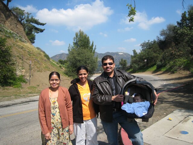 First time in California