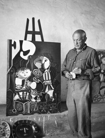 Pablo Picasso representante del cubismo